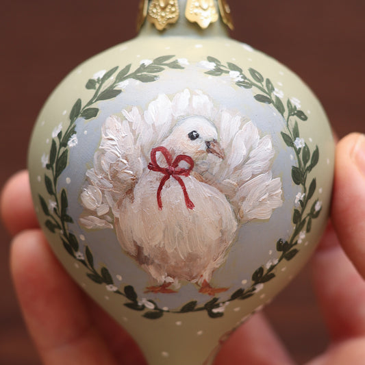 Ceramic Bauble - Dove