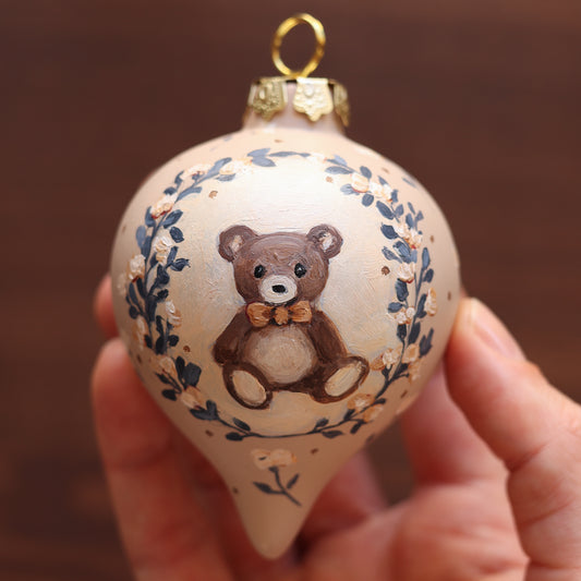 Ceramic Bauble - Teddy bear