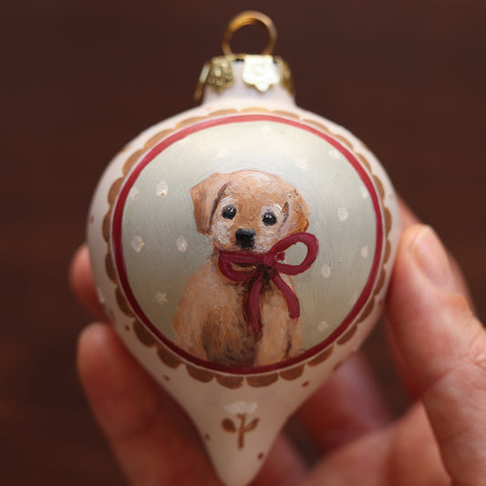Ceramic Bauble - Puppy
