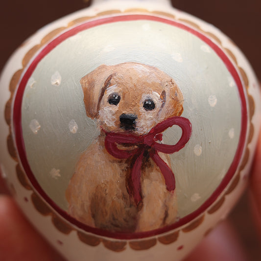 Ceramic Bauble - Puppy