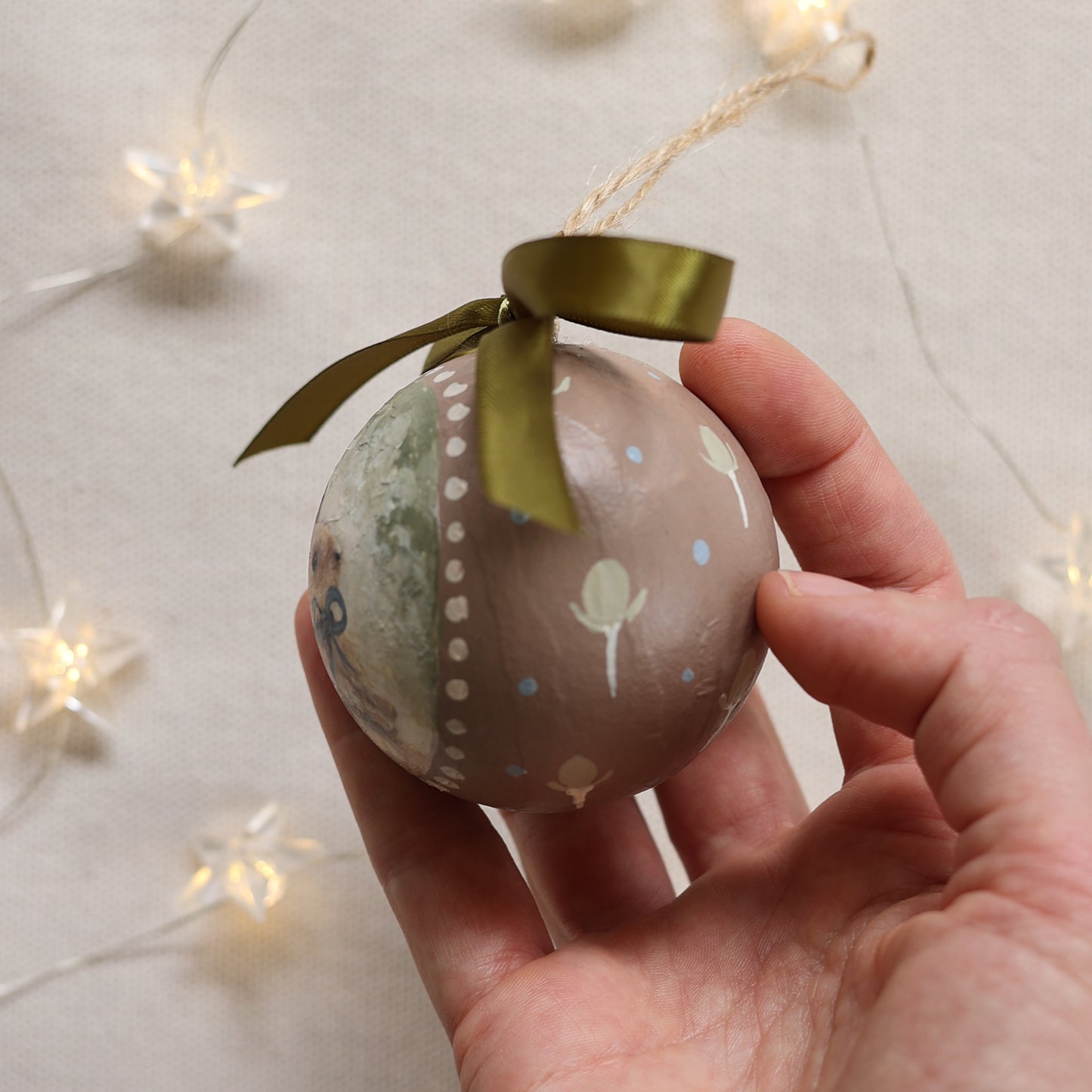 Bauble - Bunny with bow