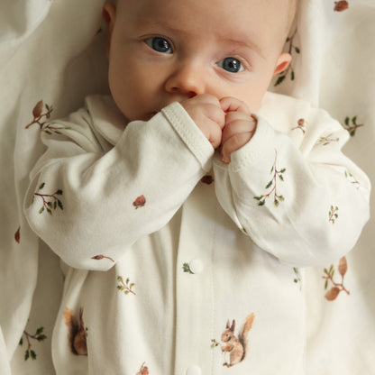 Cotton Babygrow - Squirrel