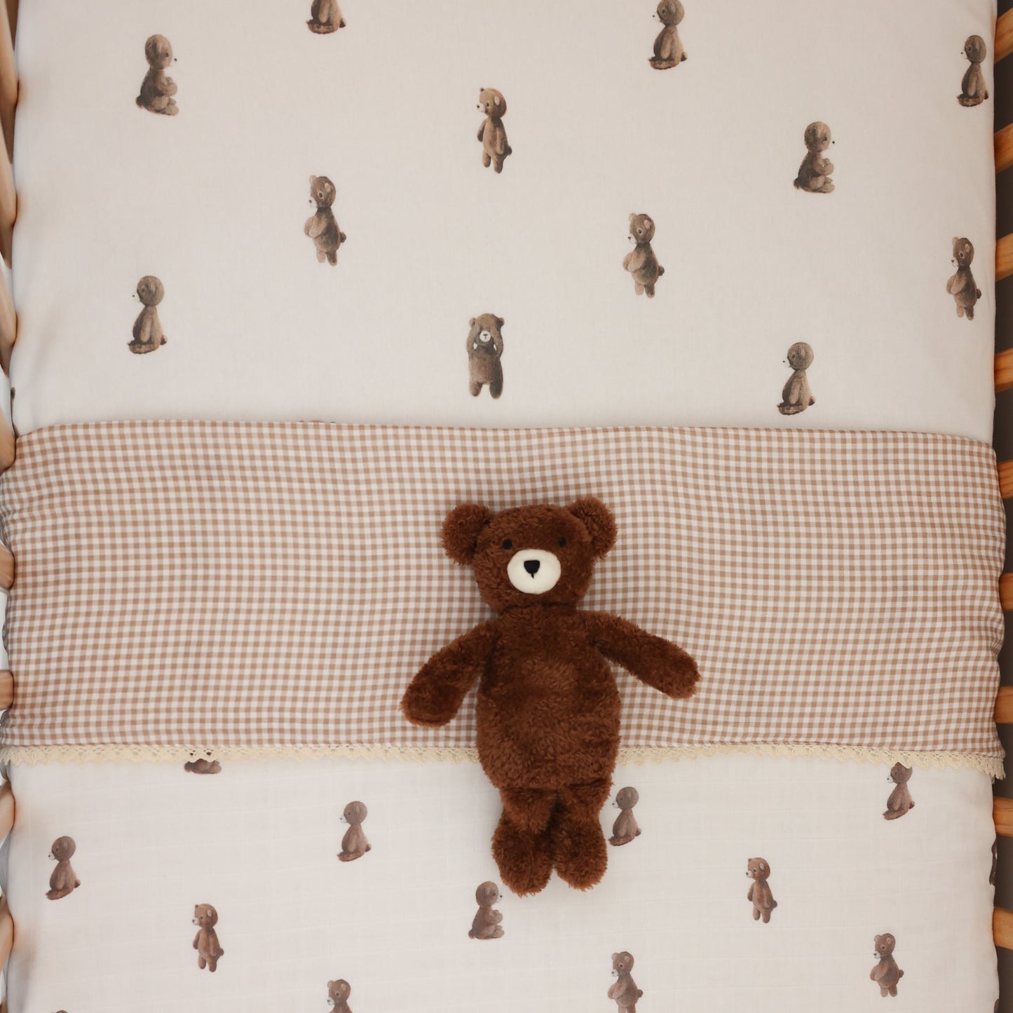Cot sheet - Teddy Bear