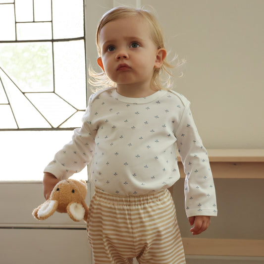 Long sleeve bodysuit - Blue Clover