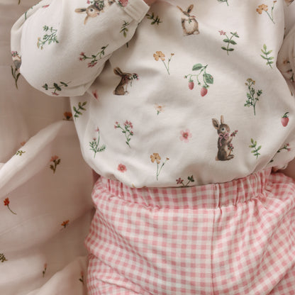 Pants - Pink Gingham