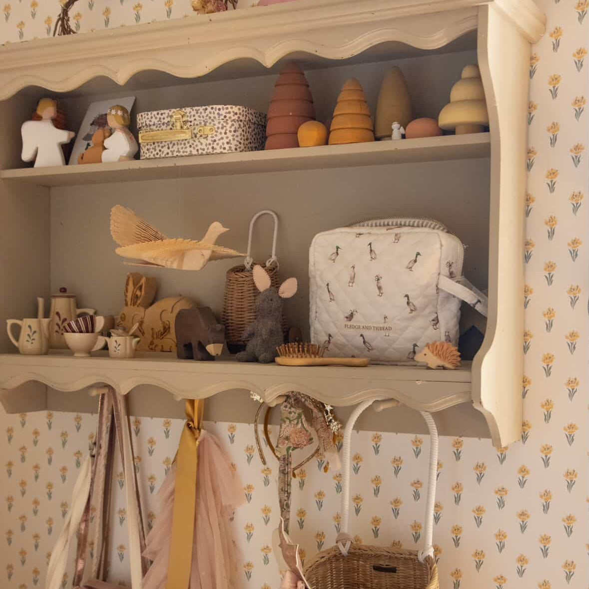 Quilted change bag - Duck - Seconds