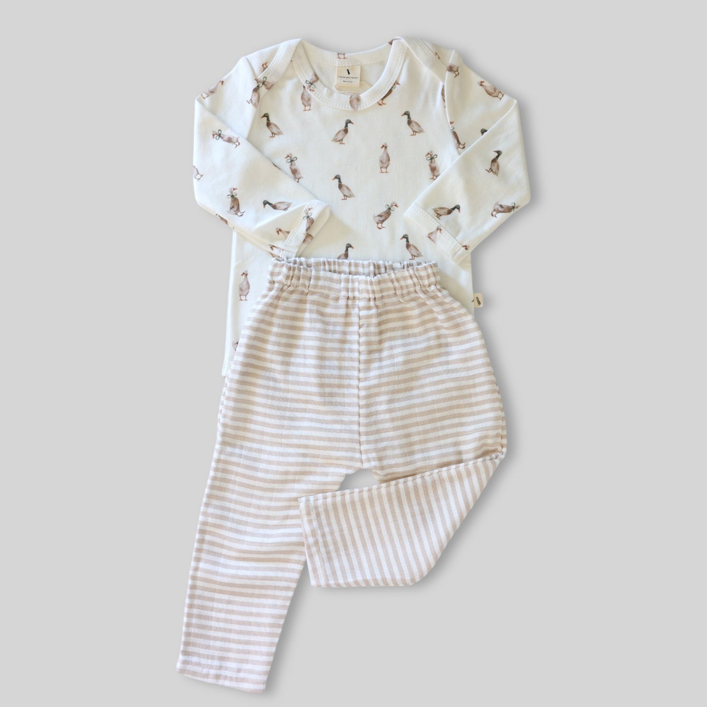 Long sleeve bodysuit - Duck