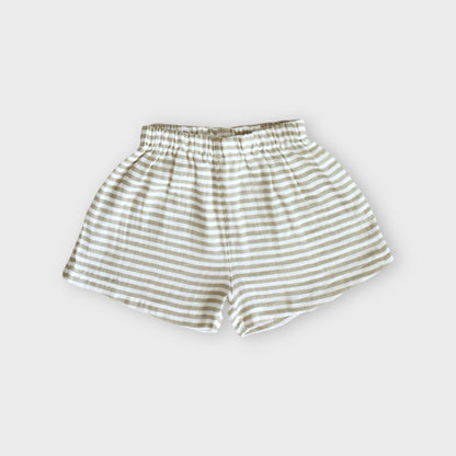 Shorts - Green Stripe