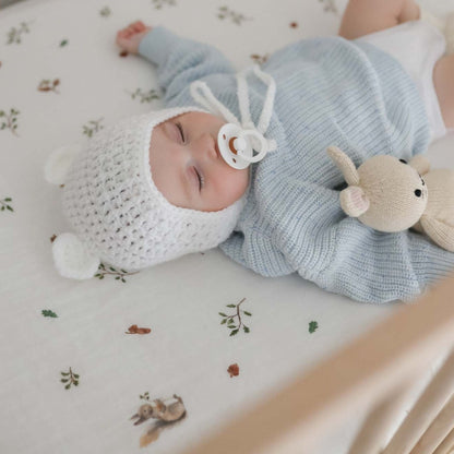 Cot sheet - Squirrel - SECONDS
