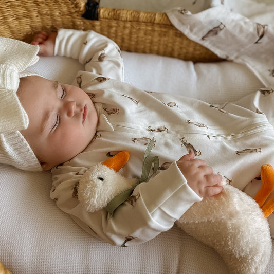 Zip Onesie - Duck