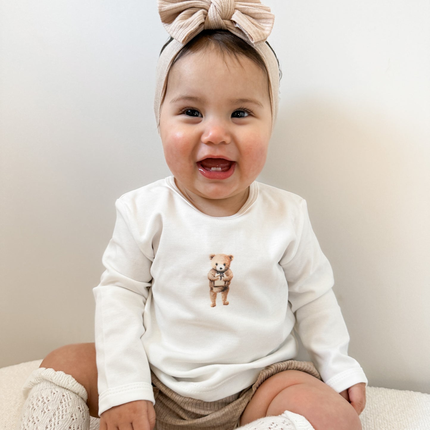 Long sleeve top - Bear