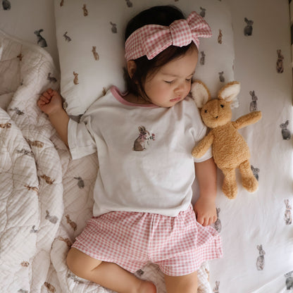 Shorts - Pink Gingham