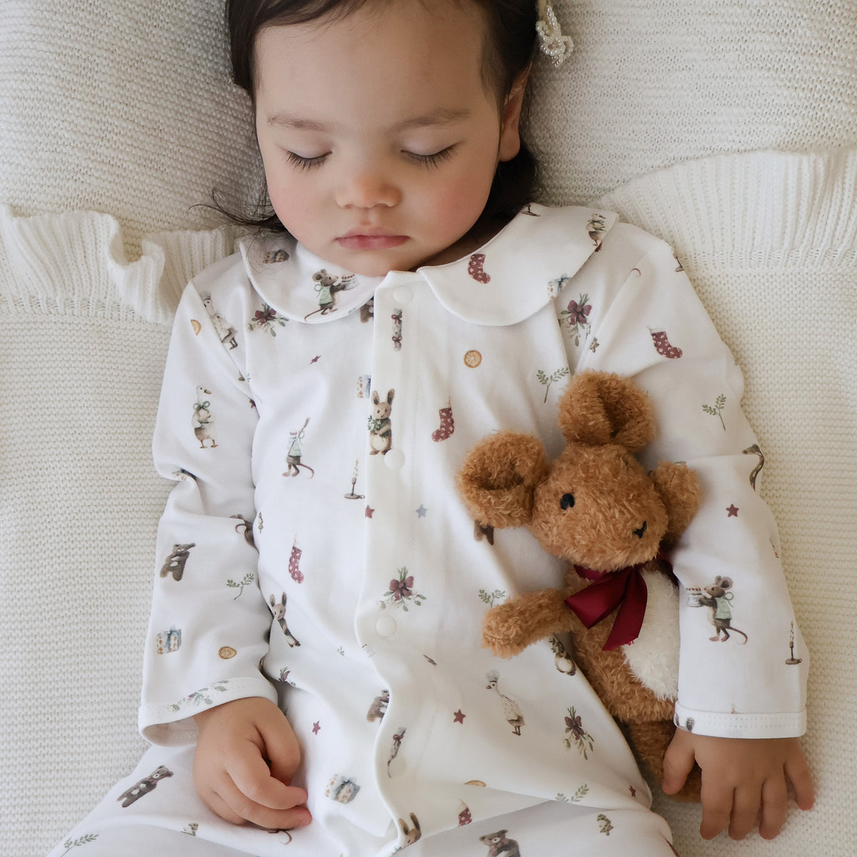 Cotton Babygrow - Christmas
