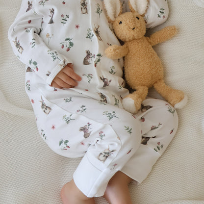 Cotton Babygrow - Flower Picking