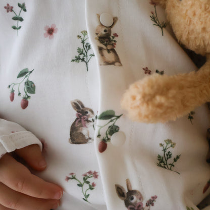 Cotton Babygrow - Flower Picking
