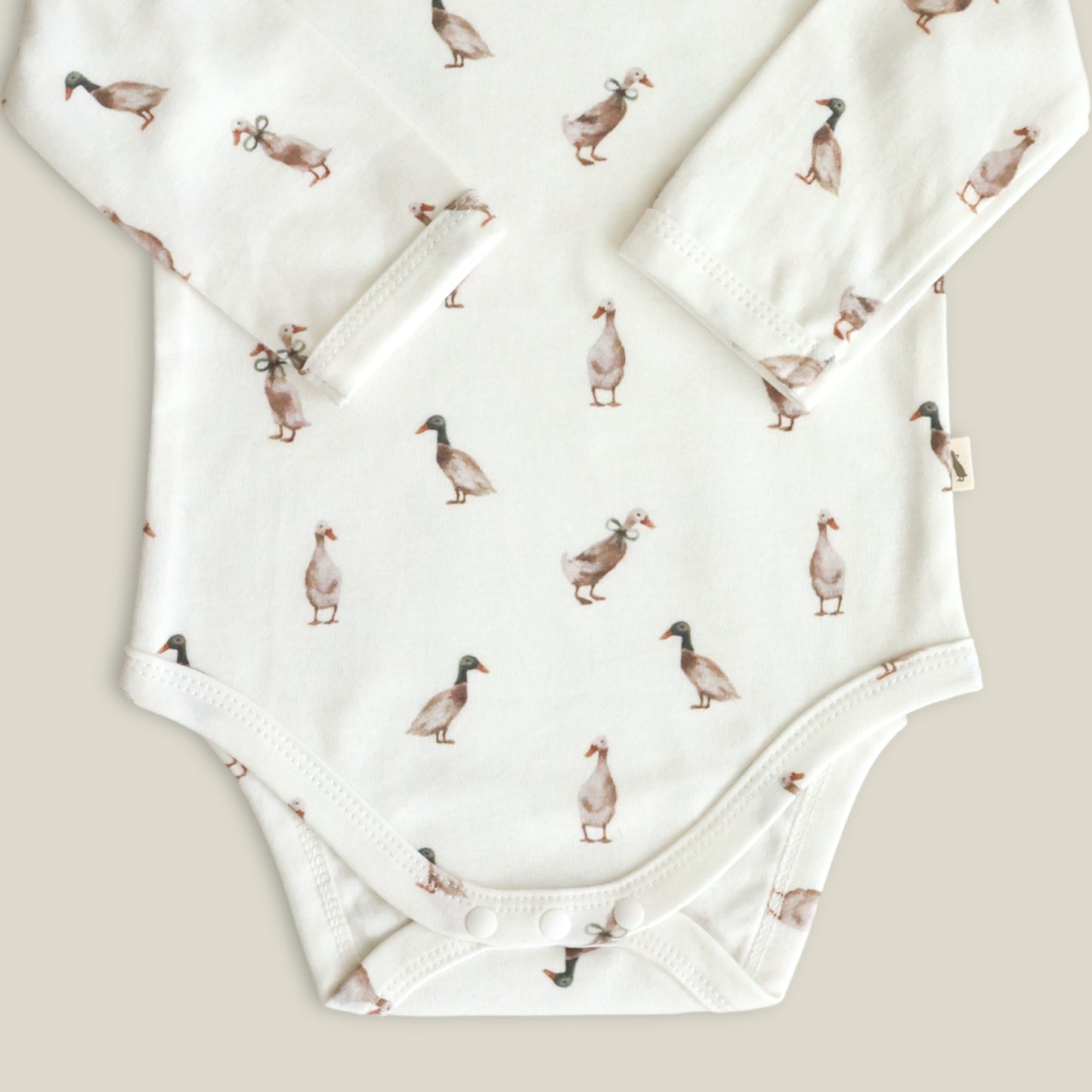 Long sleeve bodysuit - Duck