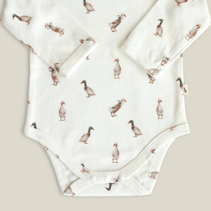 Long sleeve bodysuit - Duck