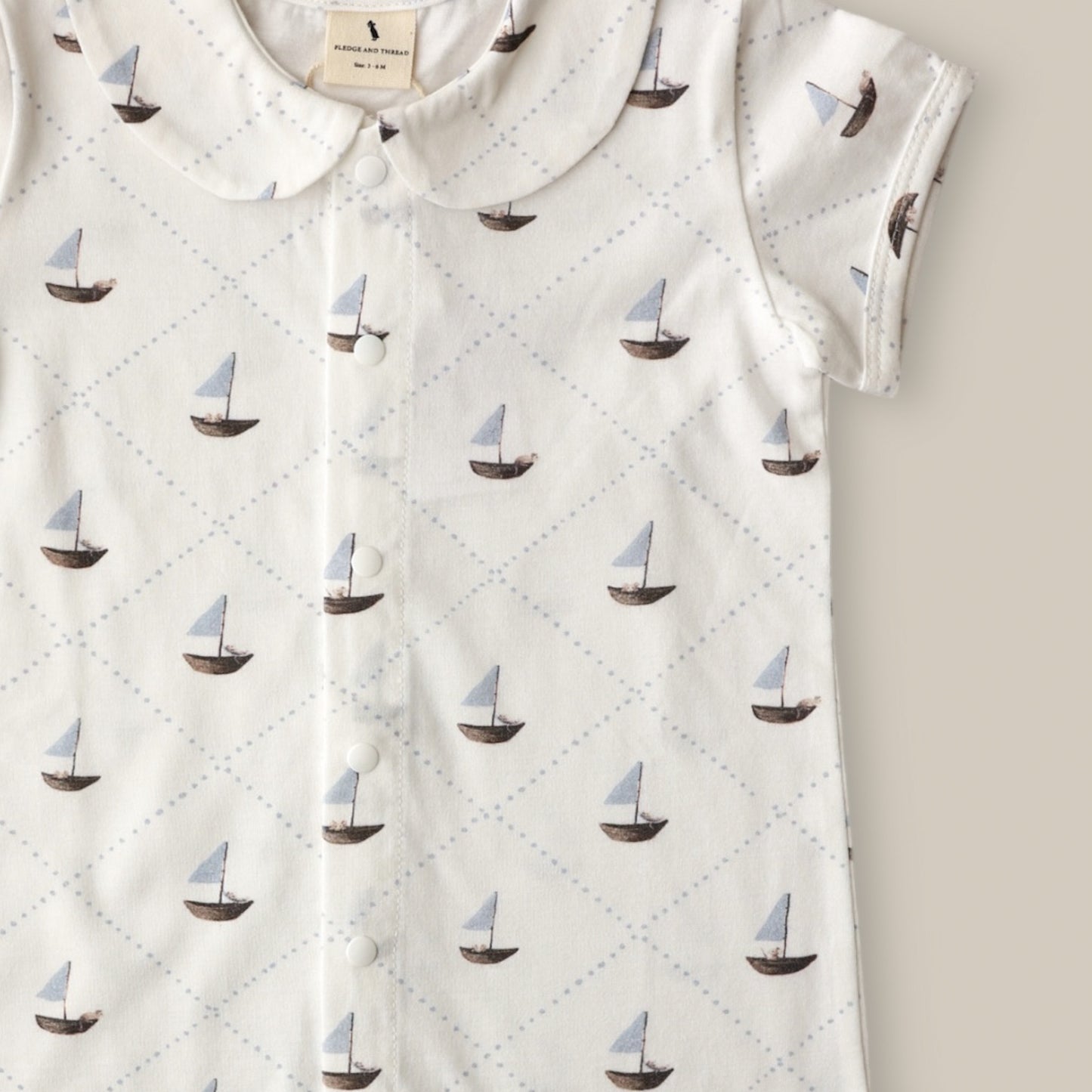 Romper - Sailboat