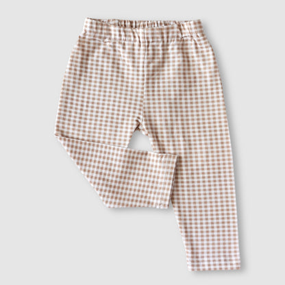 Pants - Brown Gingham