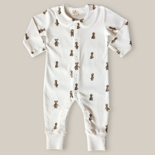 Cotton Babygrow - Teddy Bear
