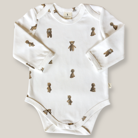 Long sleeve bodysuit - Teddy Bear