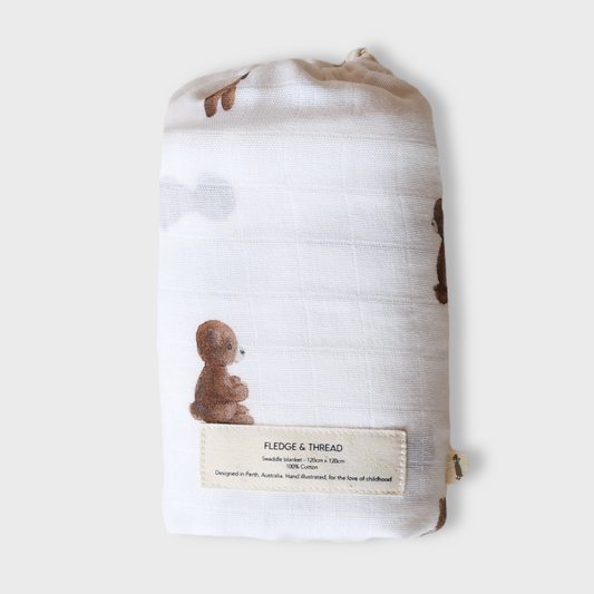 Swaddle Wrap - Teddy Bear
