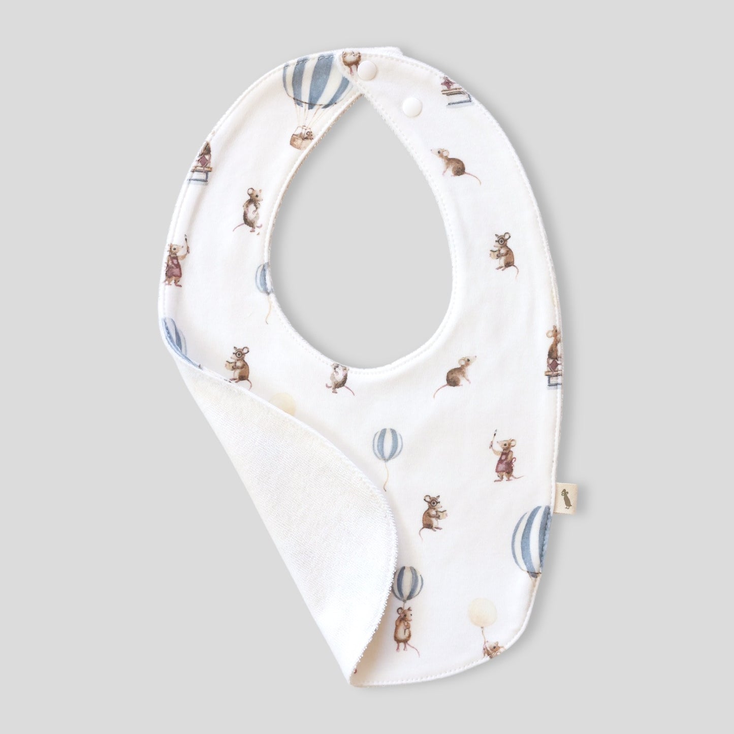 Mouse & Air Balloon Bib