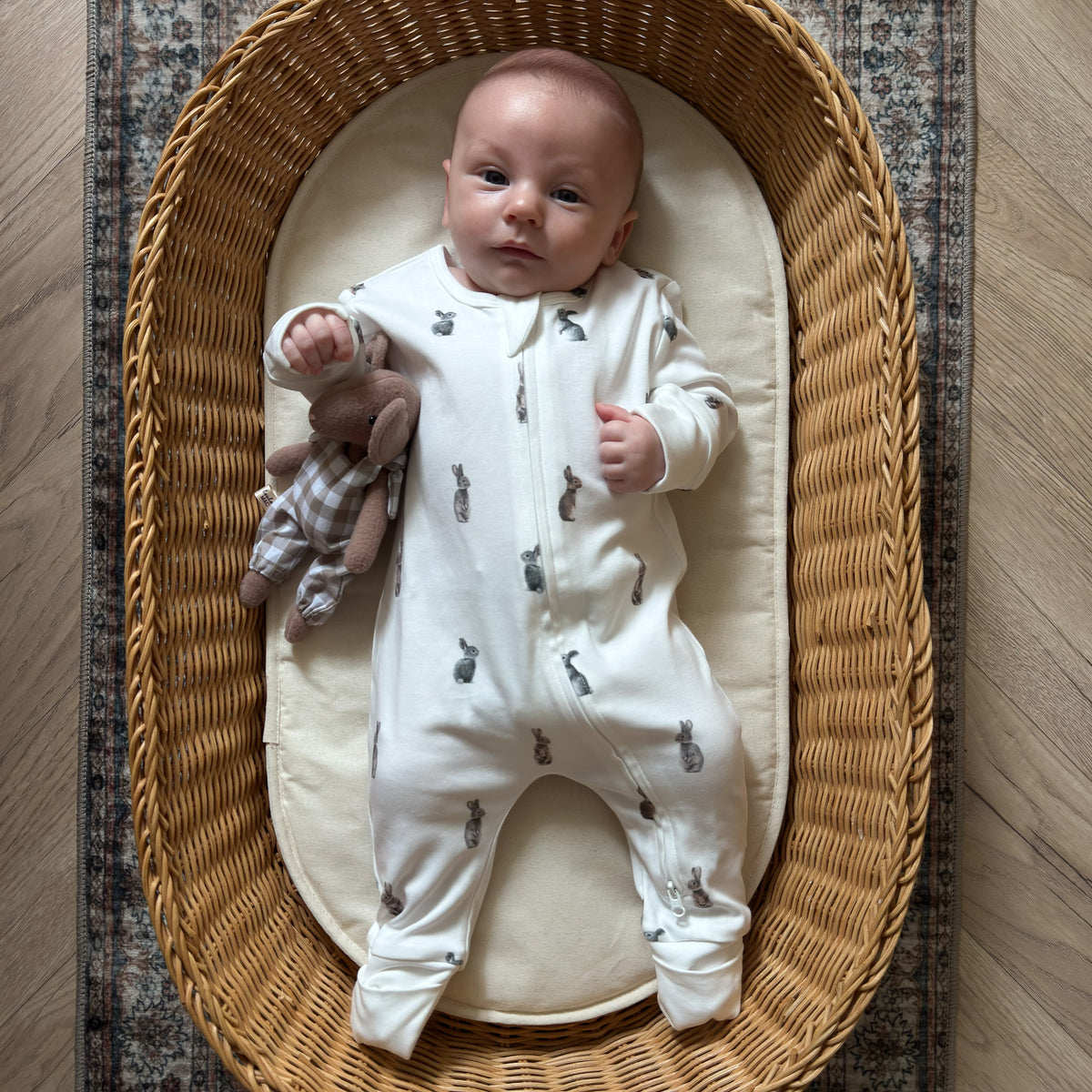 Zip Onesie - Bunny