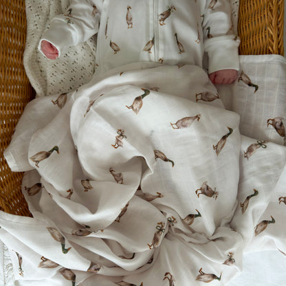 Zip Onesie - Duck