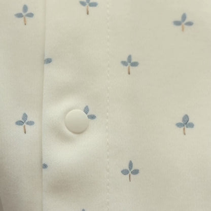 Cotton Babygrow - Blue Clover